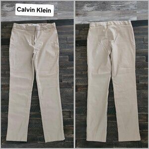 Calvin Klein tan dress pants size 6